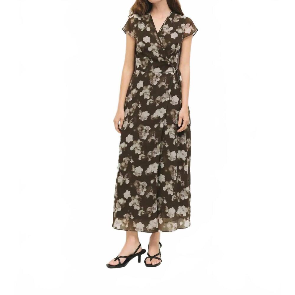 NEW MOD REF paula midi dress in olive
